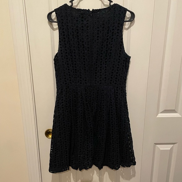 CeCe Cynthia Steffe Claiborne Eyelet A Line Dress - Picture 7 of 9